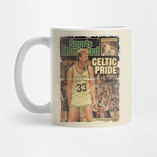 Larry Bird Pride // Vintage Cover Style Mug